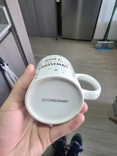 Set de tazas navideñas y rayadas - miniatura 2