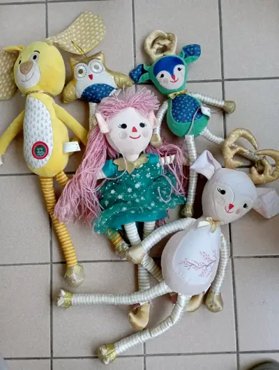 Lote 5 Peluches Mi Duende Mágico - miniatura 1