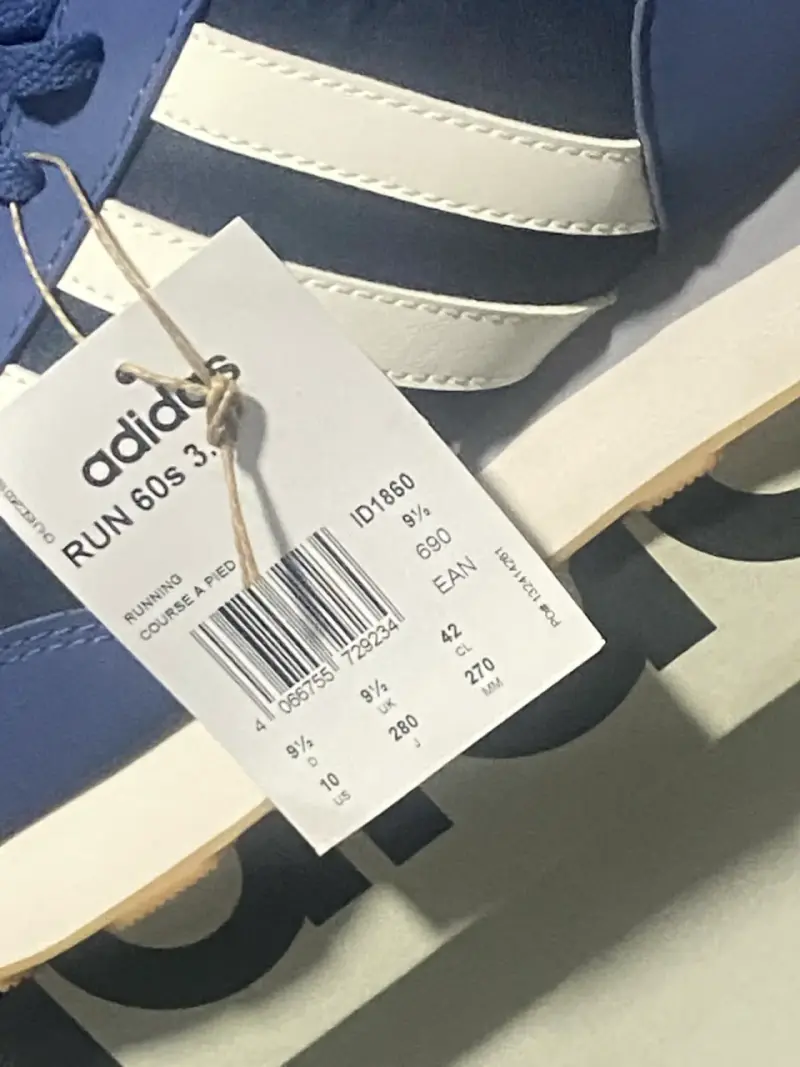 Zapatillas Adidas Run 60s 3.0 azul - 3