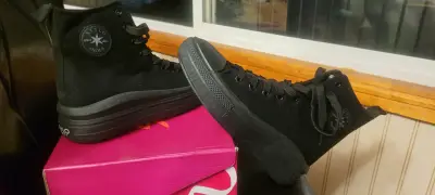 Zapatillas negras altas Stylo - miniatura 2