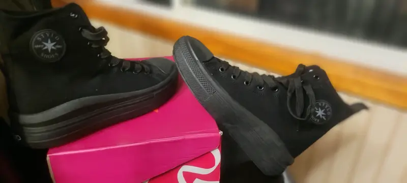 Zapatillas negras altas Stylo - 3