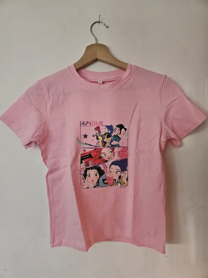 Polera rosa Guerreras K-Pop - 1