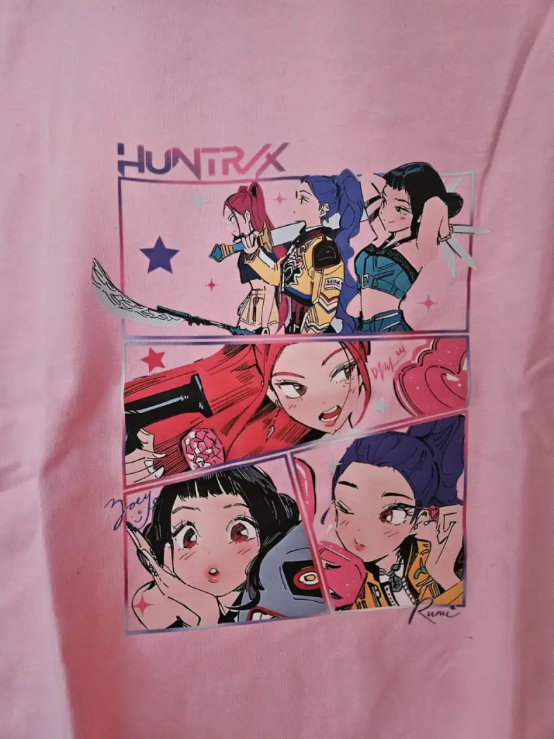 Polera rosa Guerreras K-Pop - 2