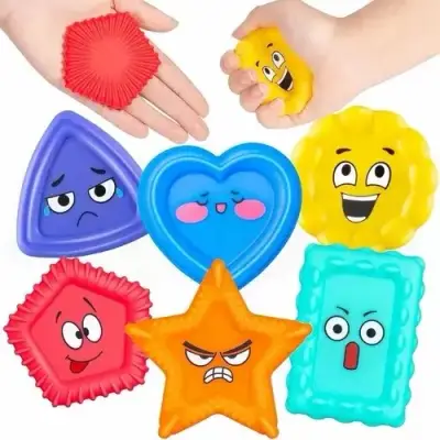 Juguetes sensoriales texturizados para niños - miniatura 2