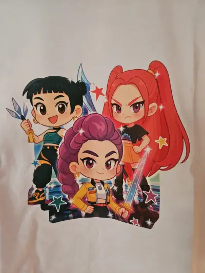 Polera blanca Guerreras K-Pop - miniatura 2