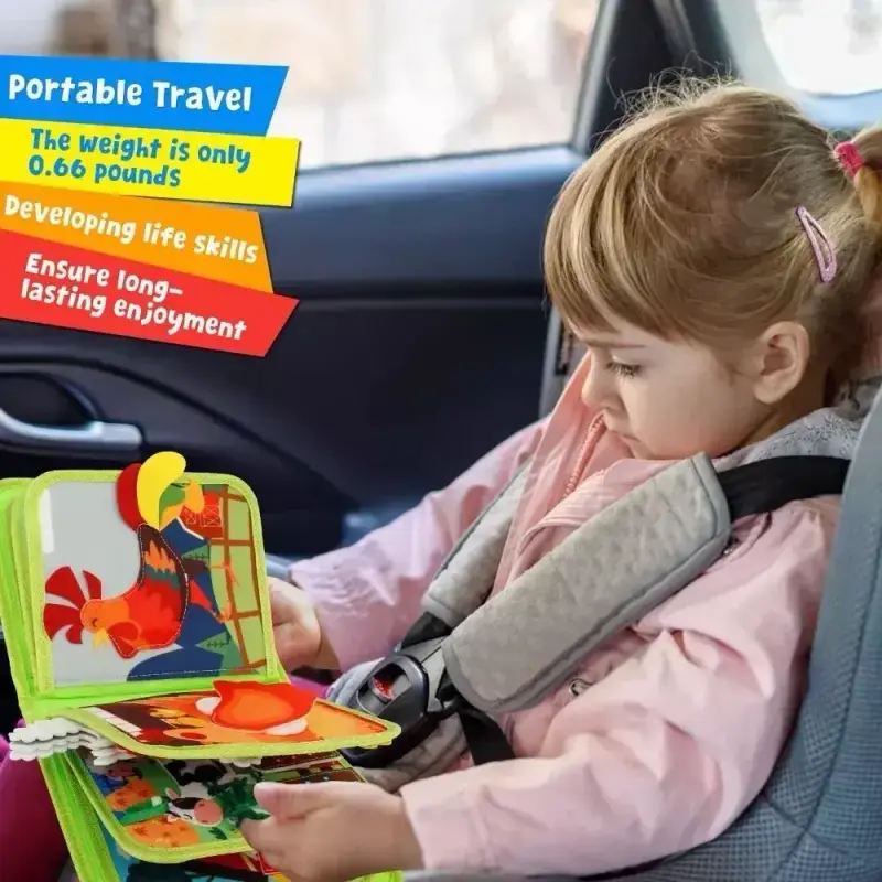 Libro de tela infantil 'My First Farm Book' - 4