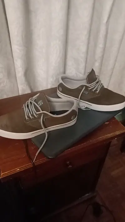 Zapatillas de skate marrones Etnies - miniatura 1