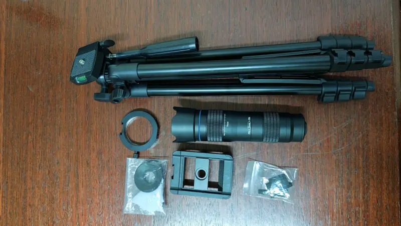 Kit de Teleobjetivo HD Zoom 20-40X con Trípode - 3