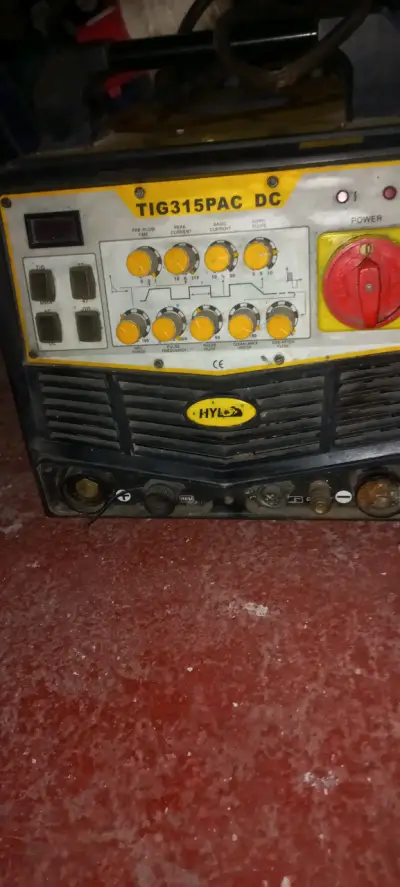 Soldadora HYL amarilla de alta potencia - miniatura 3