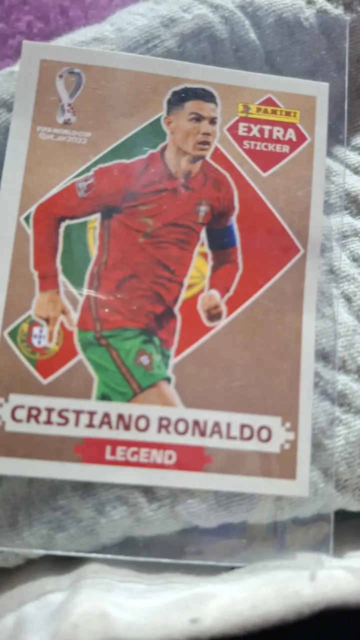 Lámina Panini Cristiano Ronaldo Qatar 2022 - 1