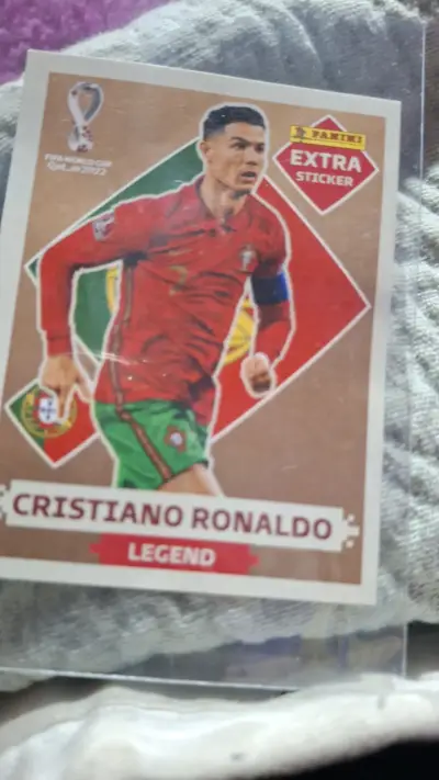 Lámina Panini Cristiano Ronaldo Qatar 2022 - miniatura 1