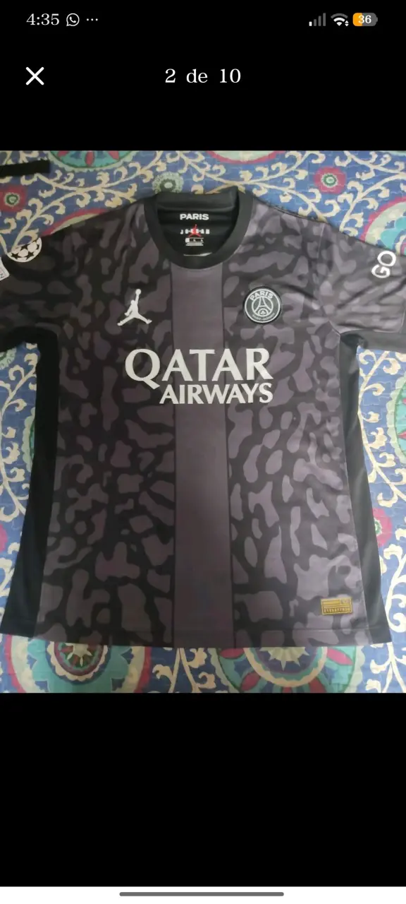 Polera Jordan Paris Qatar - 2