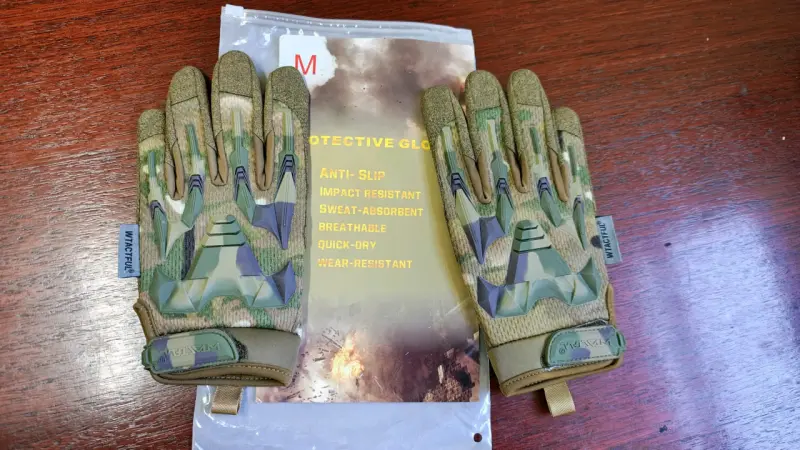 Guantes tácticos camuflados - 1