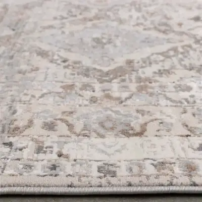 Alfombra decorativa estilo vintage beige 300x400cm - miniatura 2