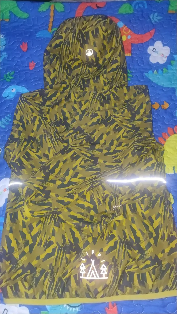 Chaqueta impermeable Lippi amarillo camuflado - 3