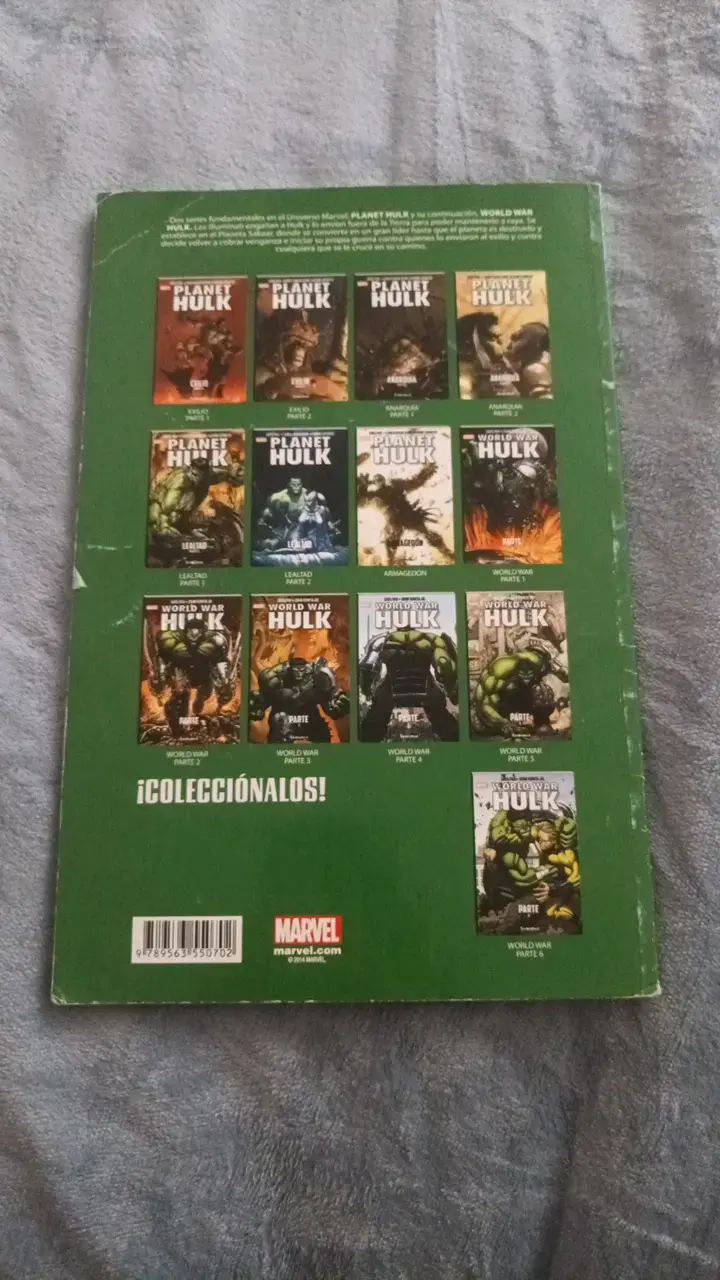 Cómic Planet Hulk Armagedón Marvel - 2
