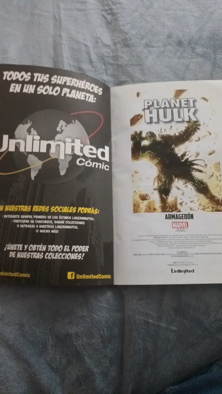 Cómic Planet Hulk Armagedón Marvel - 3