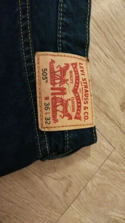 Jeans Levi's azul oscuro para hombre - miniatura 4