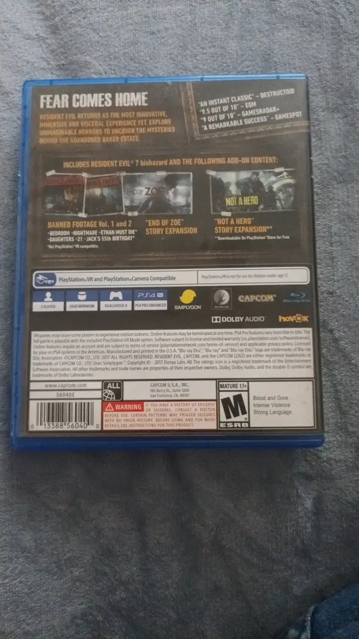 Resident Evil 7 Biohazard Gold Edition PS4 - 3