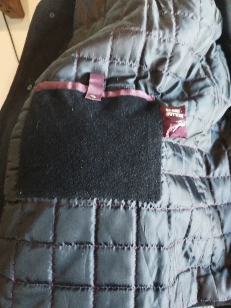 Abrigo negro para hombre - 5
