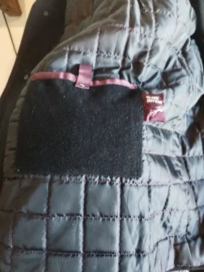 Abrigo negro para hombre - miniatura 5