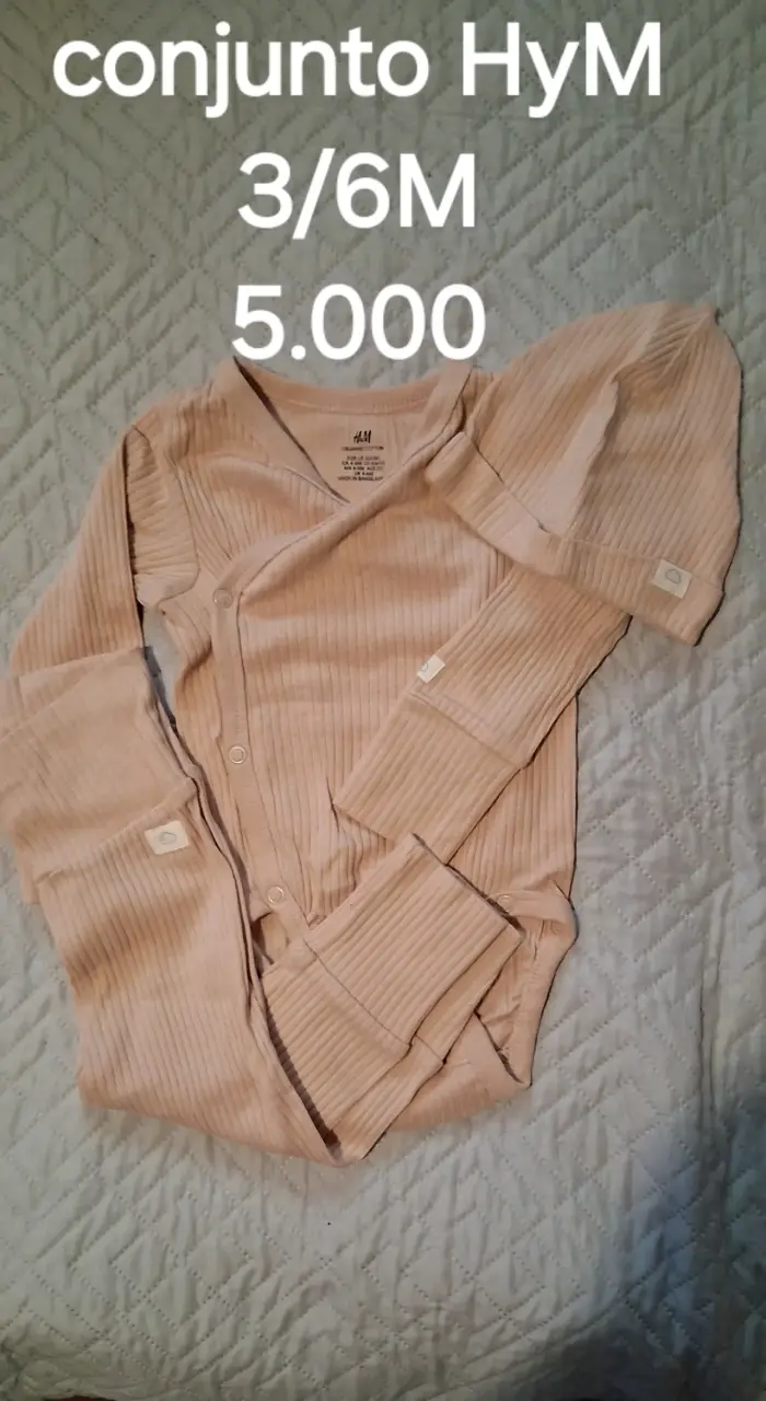 Conjunto infantil 4Kids 9M rayas y flores - 6