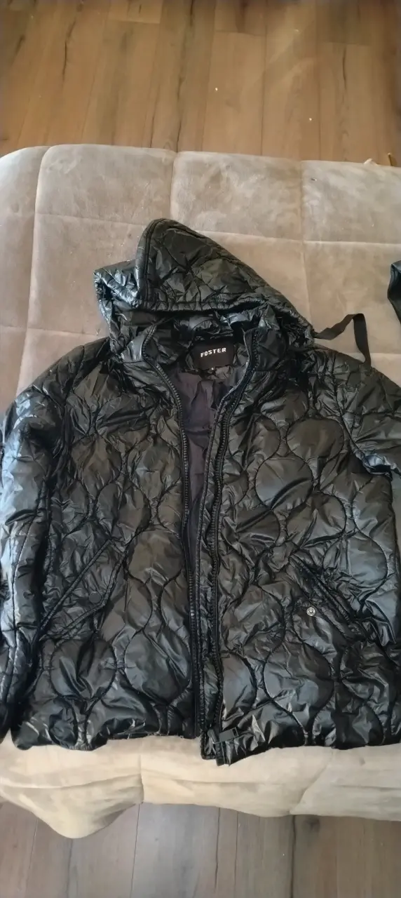 Chaqueta negra Foster talla S - 3