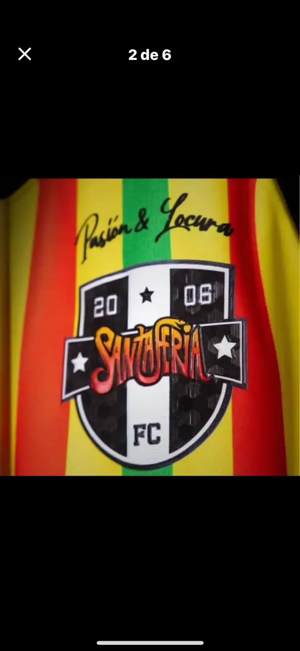 Camiseta Umbro Santaferia rayas multicolor - 2