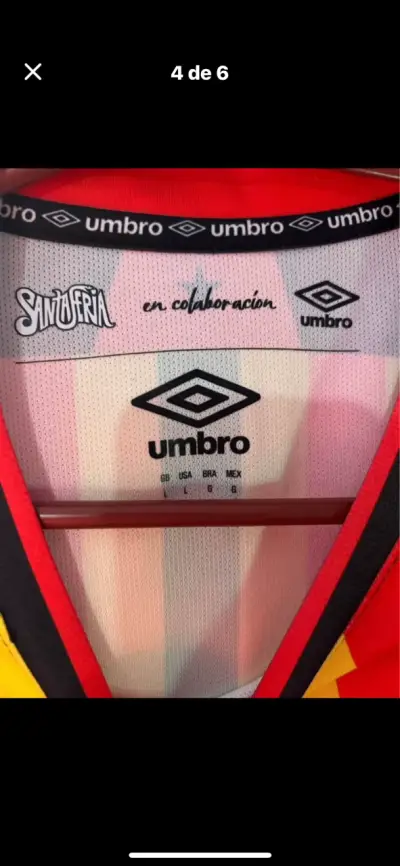Camiseta Umbro Santaferia rayas multicolor - miniatura 4