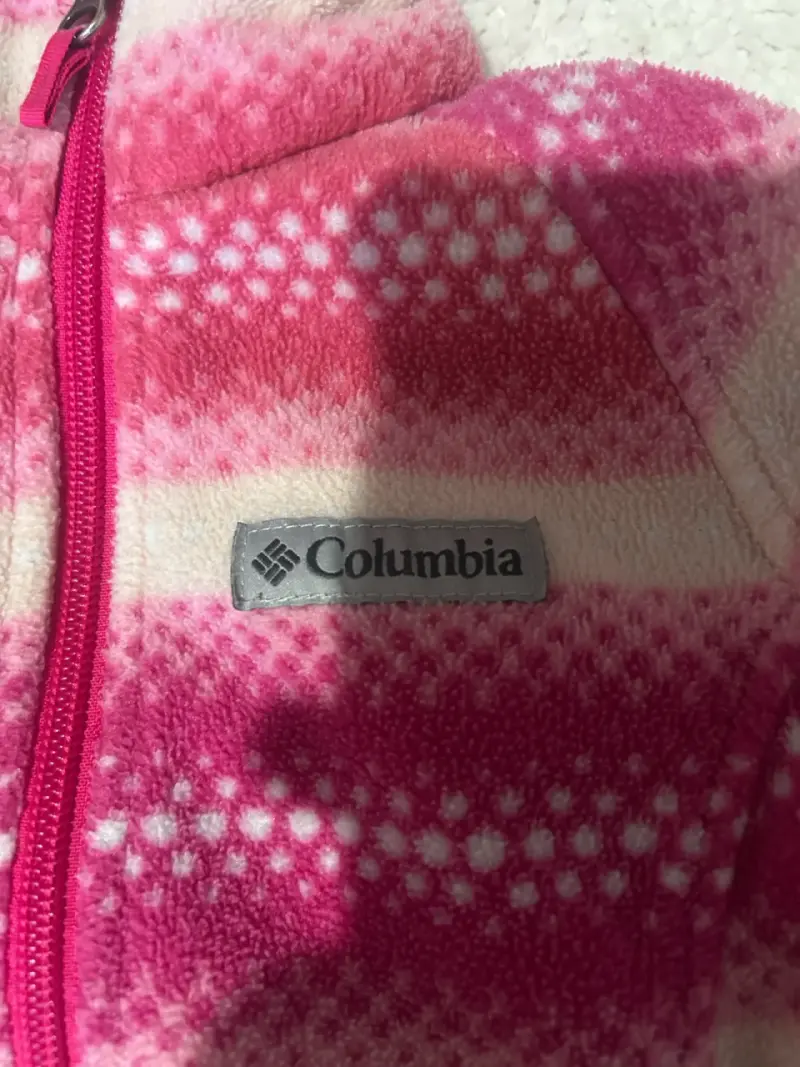 Chaqueta polar infantil Columbia rayada - 2