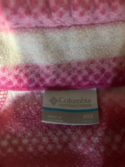 Chaqueta polar infantil Columbia rayada - miniatura 3