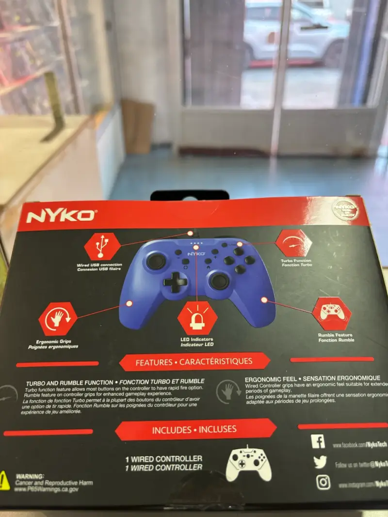 Control c/cable Nyko para Nintendo Switch - 2