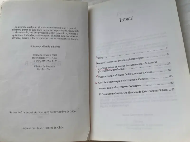 Libro Ensayos de Epistemología - Edison Otero - 4