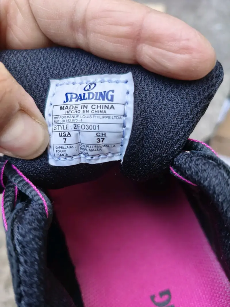 Zapatillas deportivas Spalding negras para mujer - 2