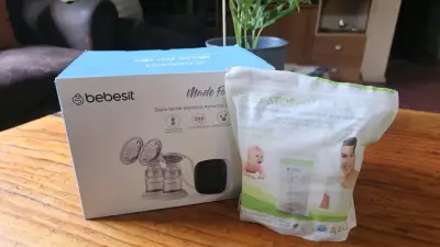 Extractor de leche eléctrico Bebesit con bolsas - miniatura 1