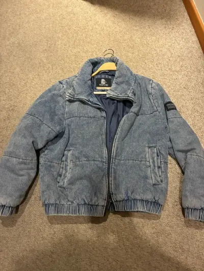 Chaqueta Wild Lama, mezclilla azul, mujer - miniatura 1