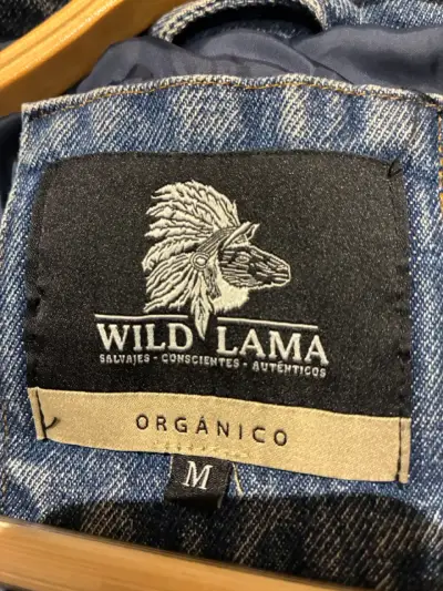 Chaqueta Wild Lama, mezclilla azul, mujer - miniatura 3