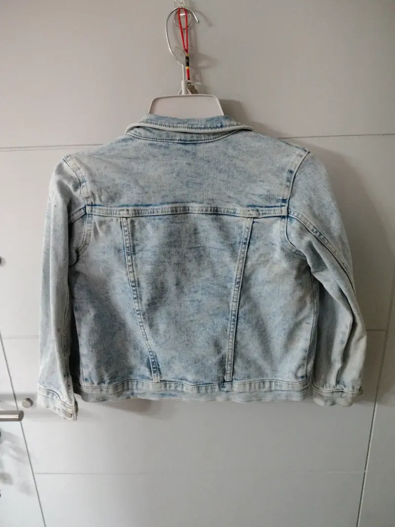 Chaqueta de mezclilla azul claro - 2
