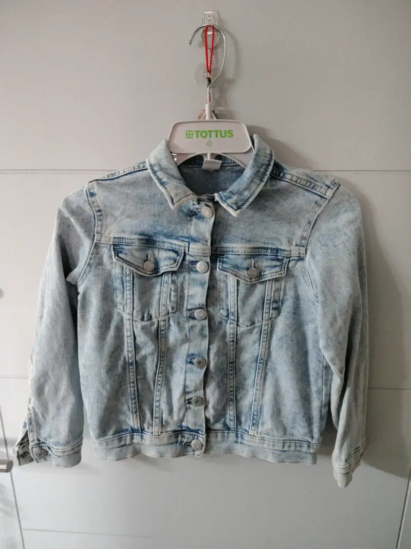 Chaqueta de mezclilla azul claro - 3