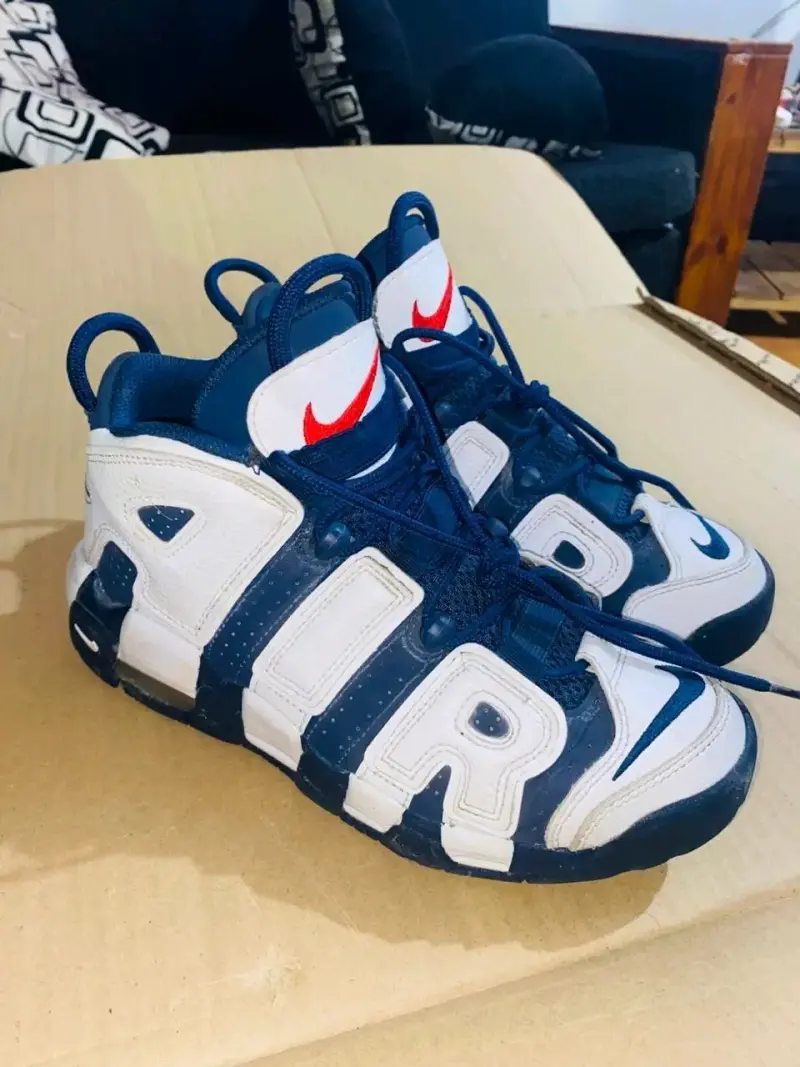 Zapatillas  Nike Air tempo original azul y blanco - 2