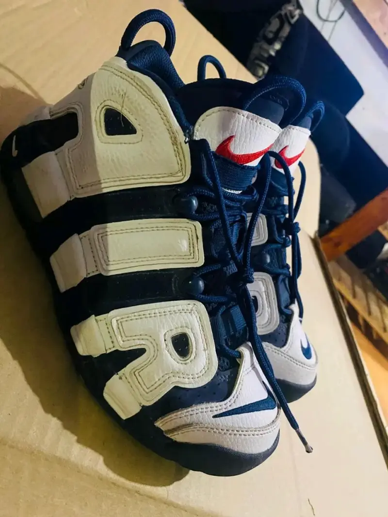 Zapatillas  Nike Air tempo original azul y blanco - 3