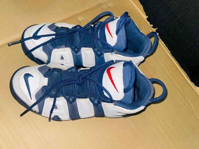 Zapatillas  Nike Air tempo original azul y blanco - 5