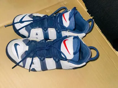 Zapatillas  Nike Air tempo original azul y blanco - miniatura 5