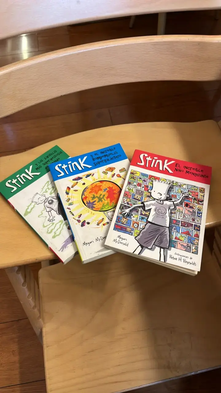 Colección de libros Stink en español - 1