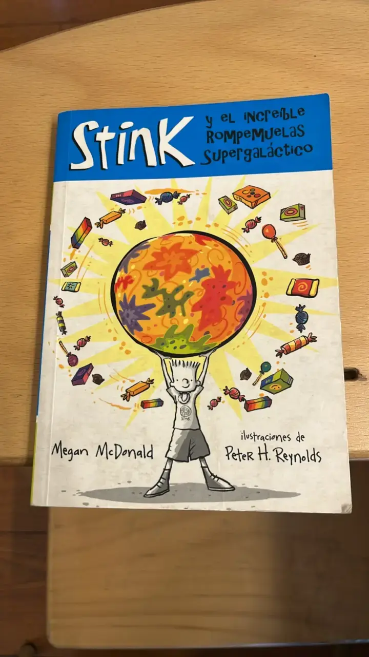 Colección de libros Stink en español - 3