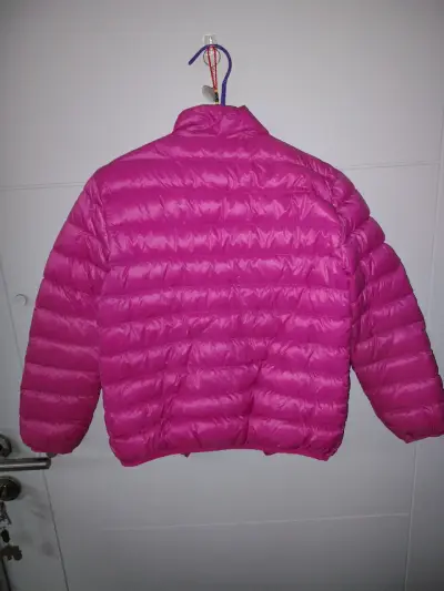 Chaqueta acolchada fucsia para mujer - miniatura 2