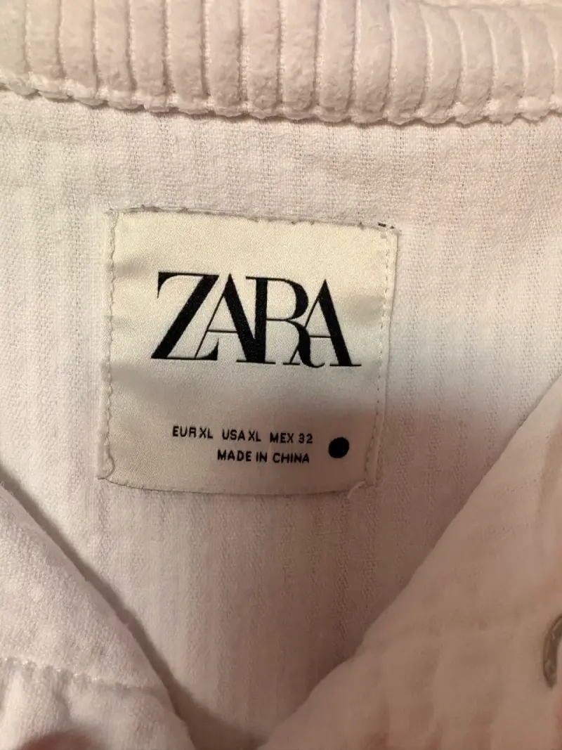 Chaqueta de pana blanca para mujer - 2