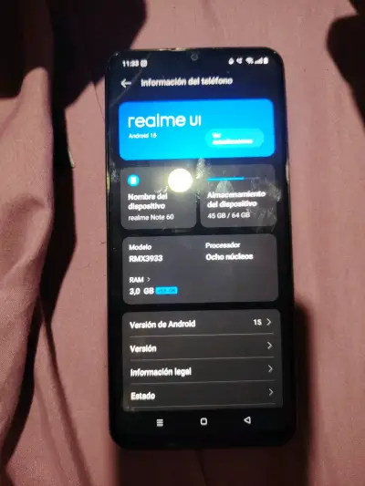 Smartphone Realme Note 60 con Android 15 - miniatura 1
