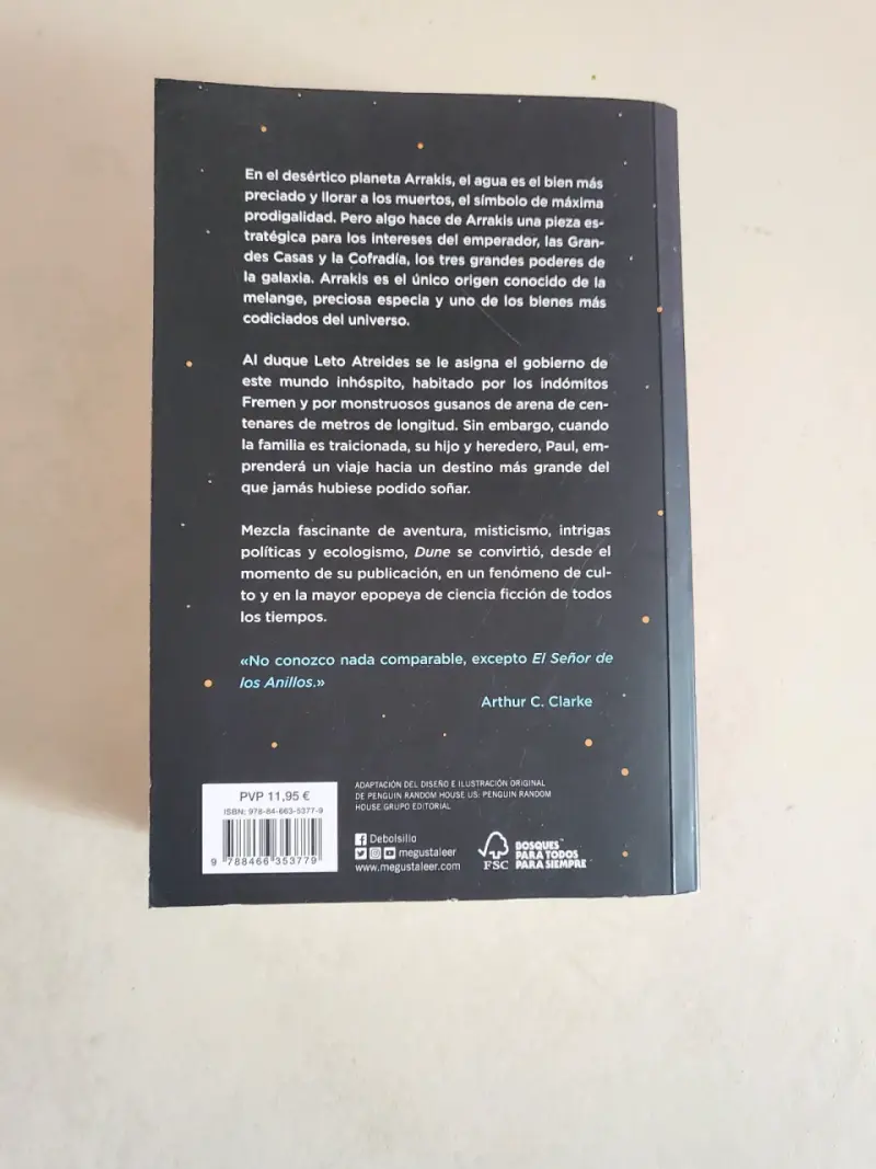 Libro Dune de Frank Herbert - 3
