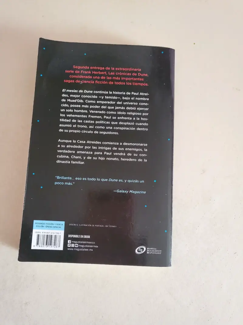 Libro El Mesías de Dune - Frank Herbert - 2